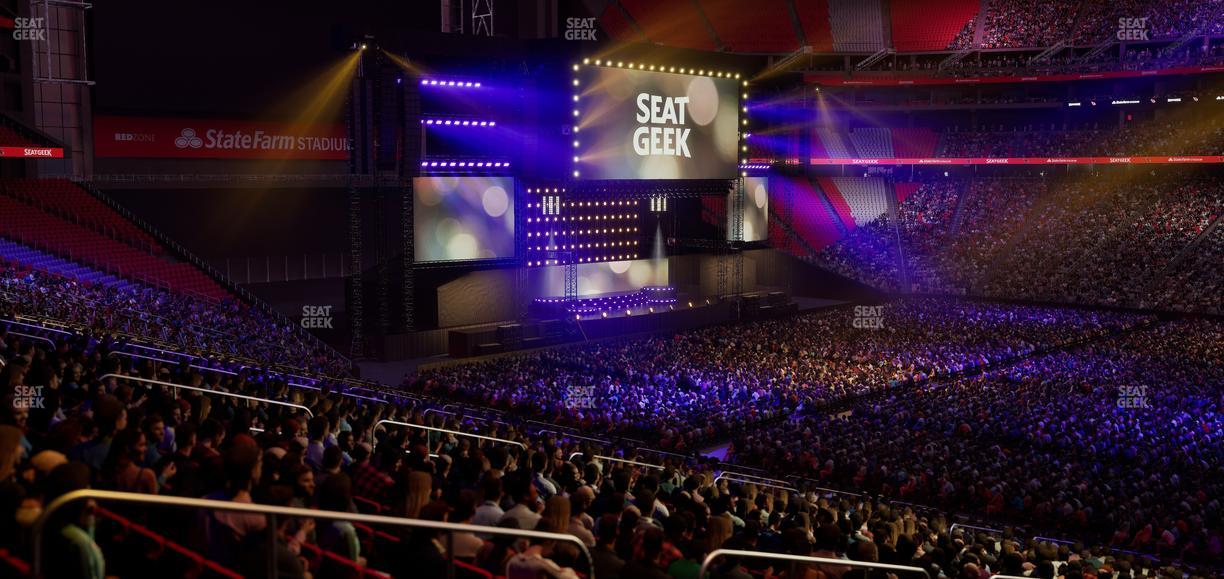 State Farm Stadium - Section 128 Seat View