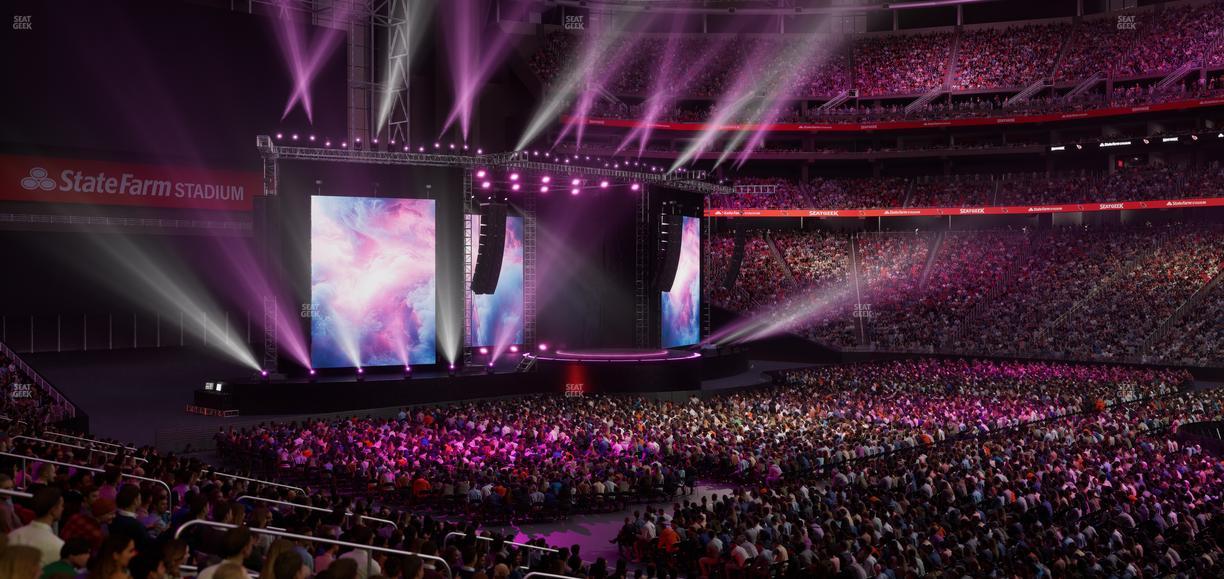 State Farm Stadium - Section 129 Seat View