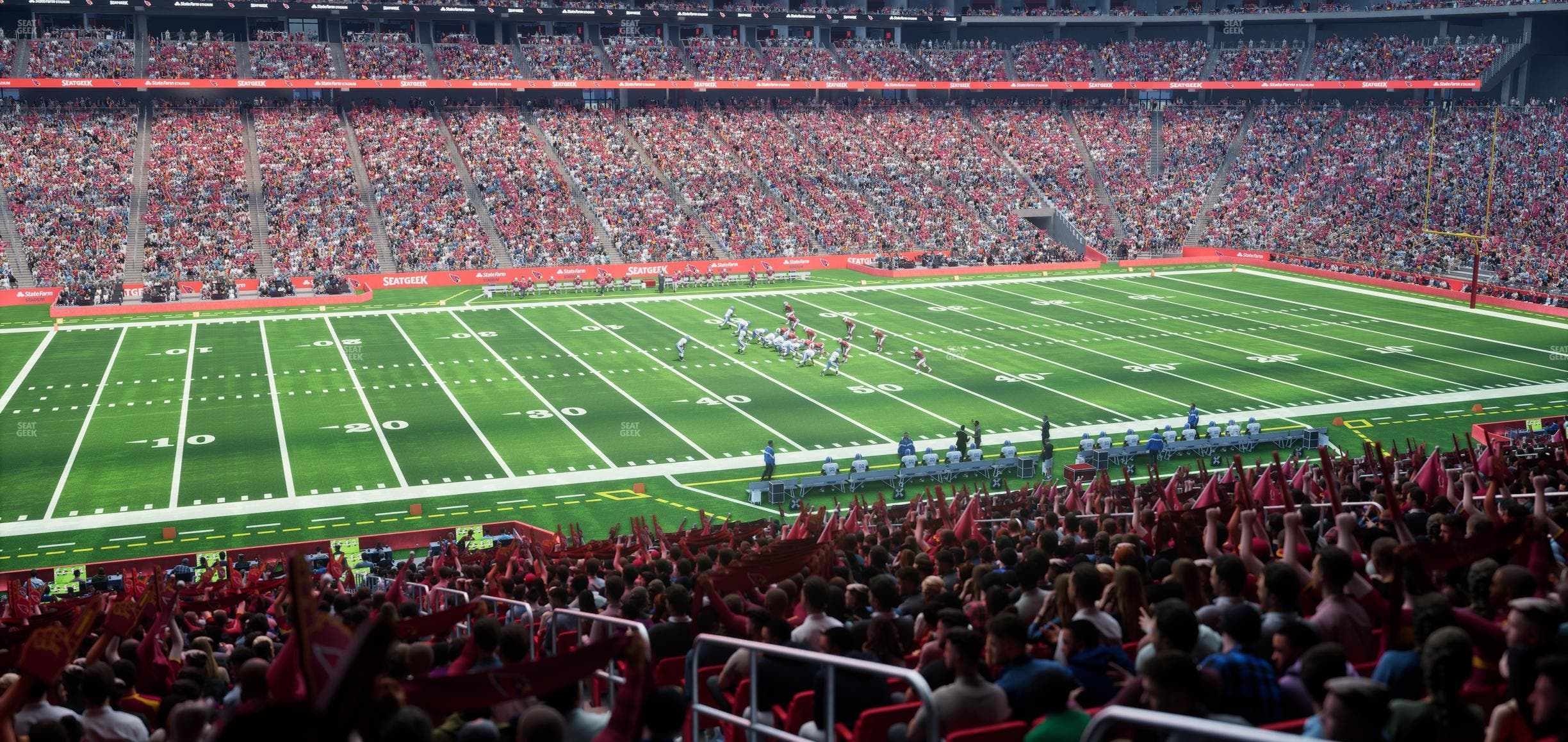 State Farm Stadium - Section 133 A Seat View