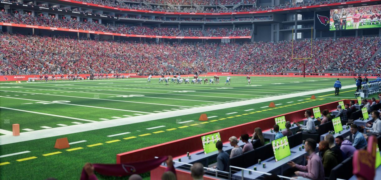 State Farm Stadium - Section 135 Seat View