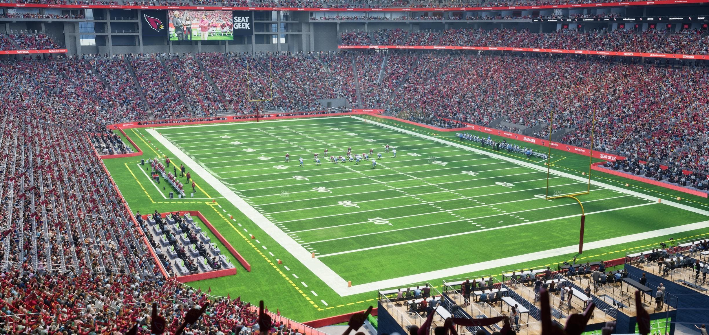 State Farm Stadium - Section 201 Seat View