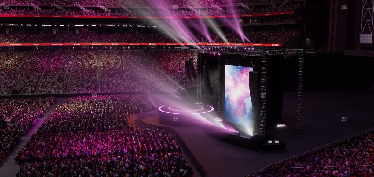 State Farm Stadium - Section 208 Seat View