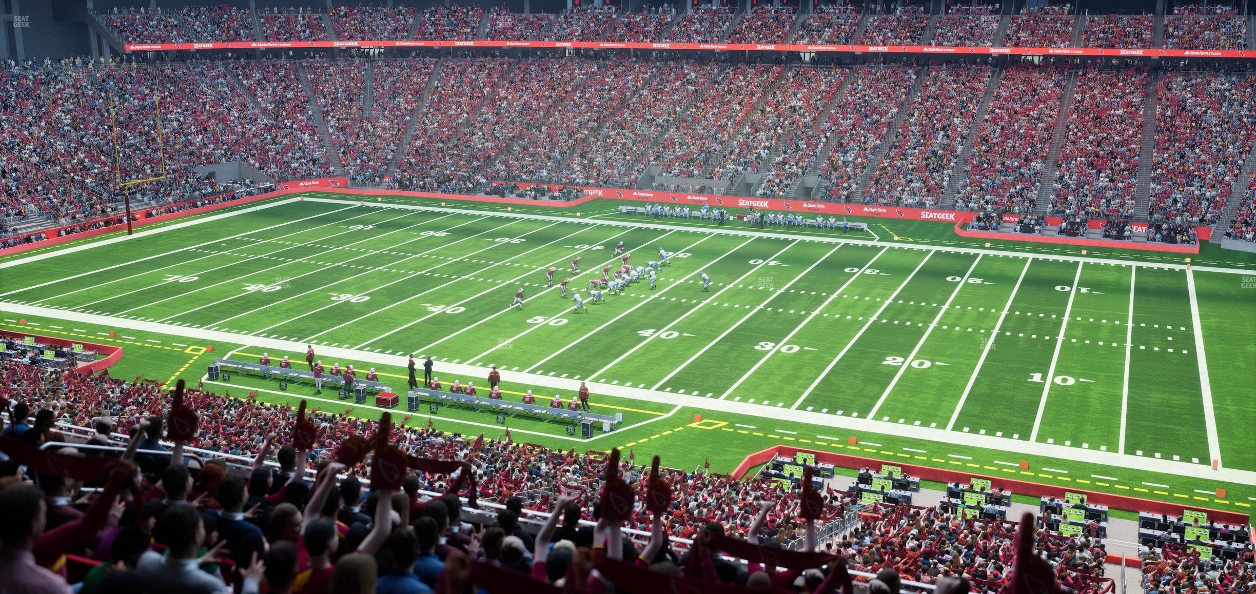 State Farm Stadium - Section 208 Seat View