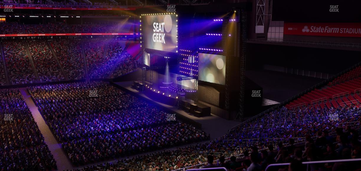 State Farm Stadium - Section 210 Seat View