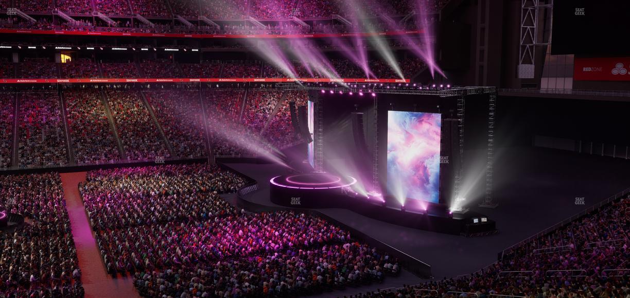 State Farm Stadium - Section 210 Seat View