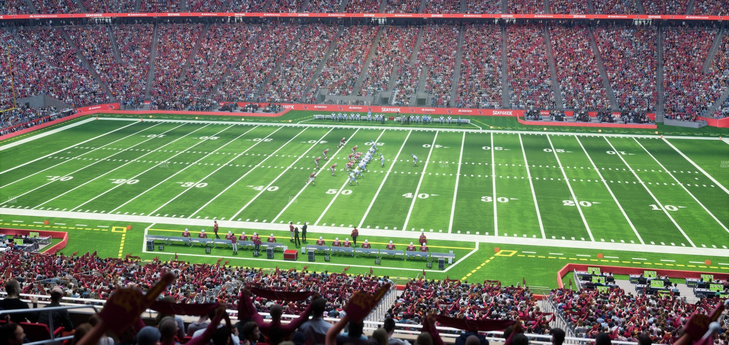 State Farm Stadium - Section 210 Seat View