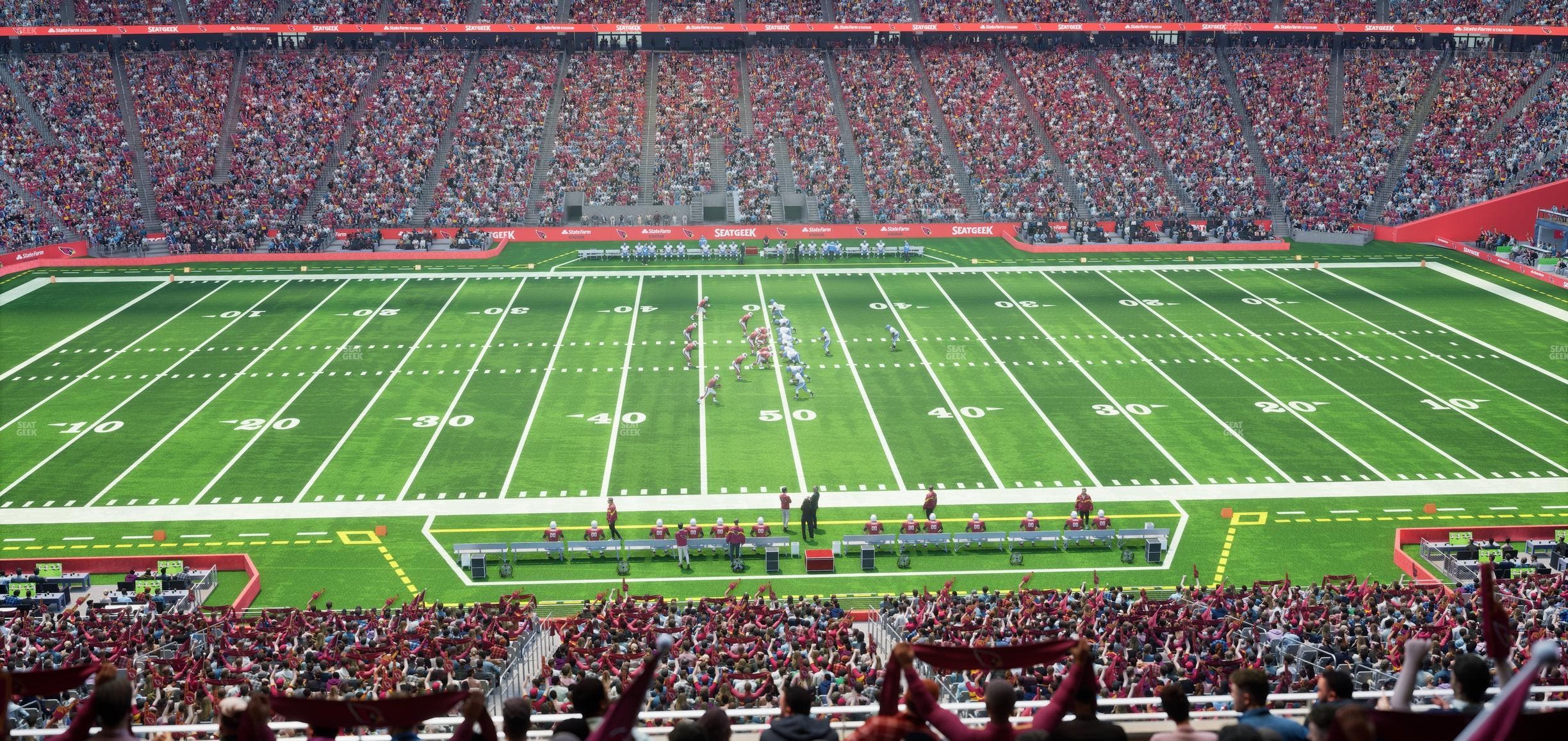 State Farm Stadium - Section 212 Seat View