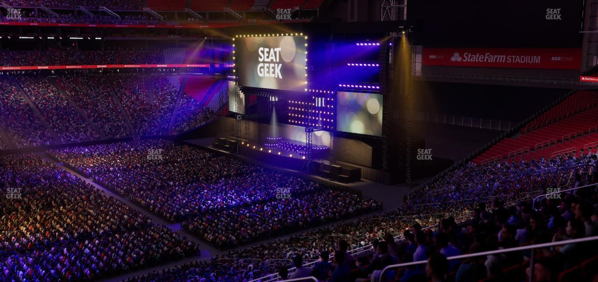 State Farm Stadium - Section 212 Seat View