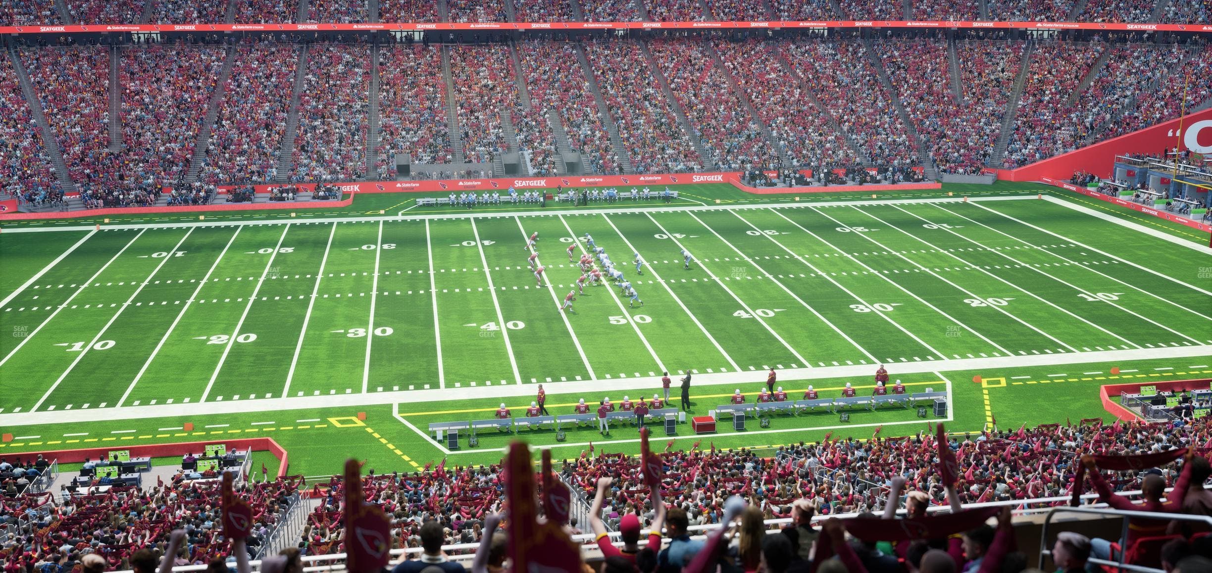 State Farm Stadium - Section 213 Seat View
