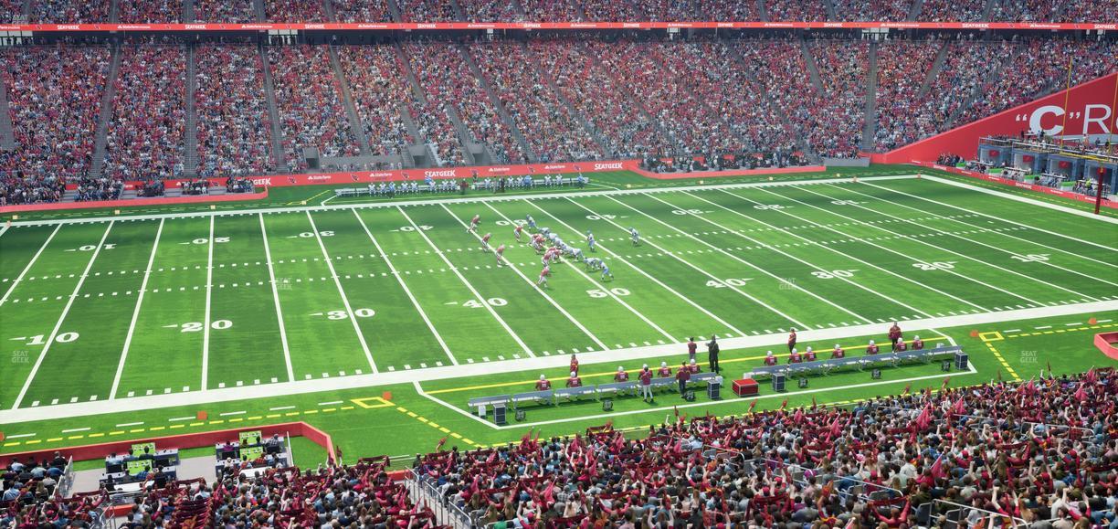 State Farm Stadium - Section 214 Seat View