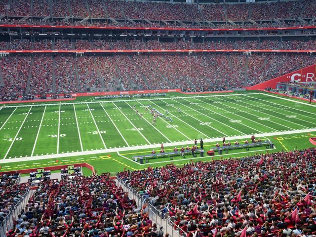 Official view from Section 214 at State Farm Stadium