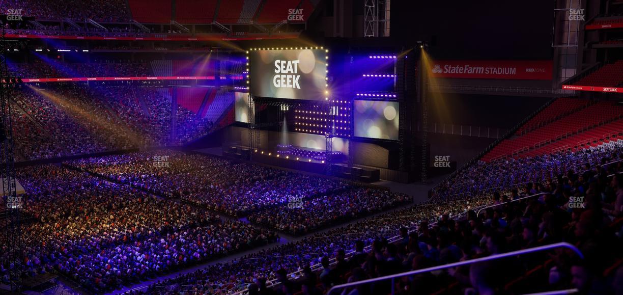 State Farm Stadium - Section 214 Seat View