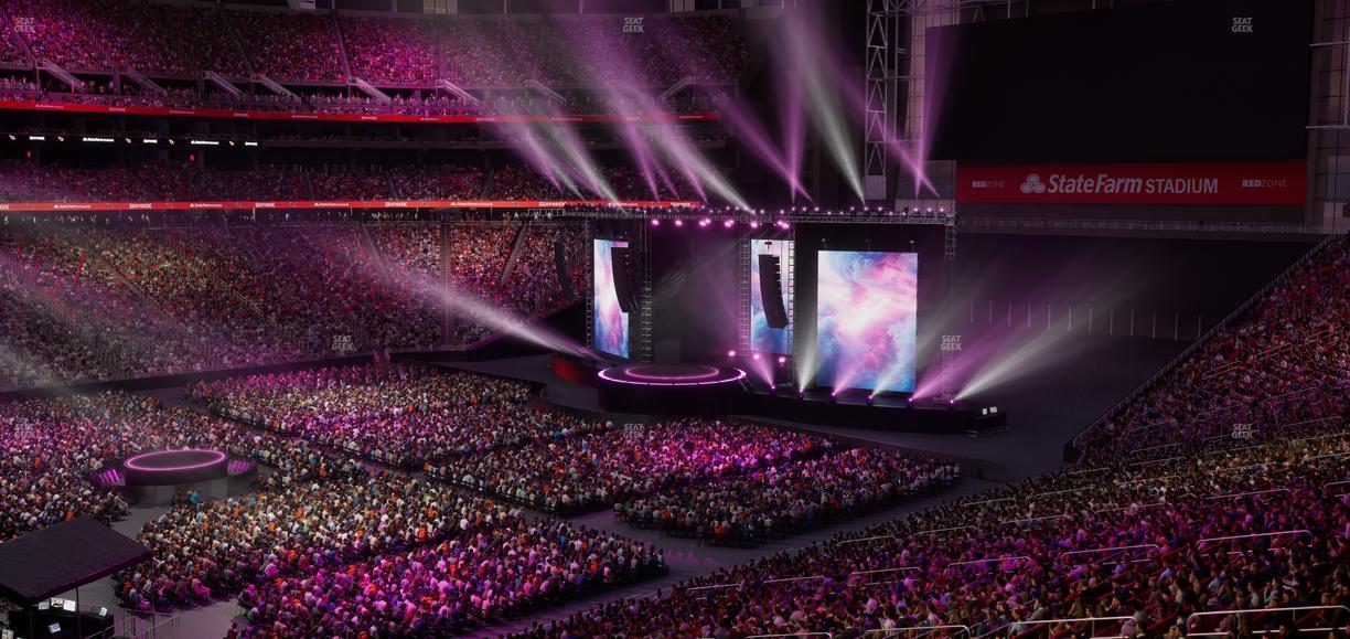 State Farm Stadium - Section 214 Seat View