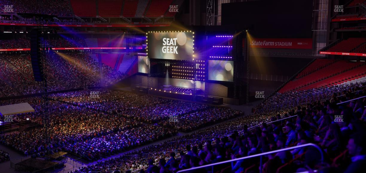 State Farm Stadium - Section 215 Seat View