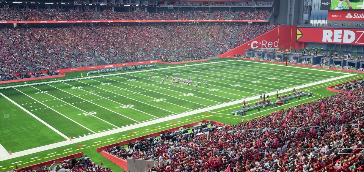 State Farm Stadium - Section 218 Seat View