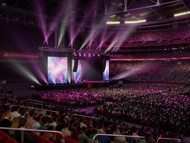 State Farm Stadium - Section Casa Roja A Seat View