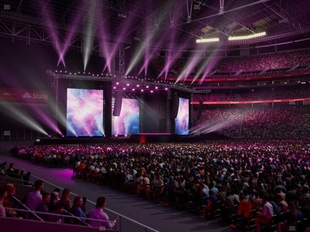State Farm Stadium - Section Casa Roja A Seat View