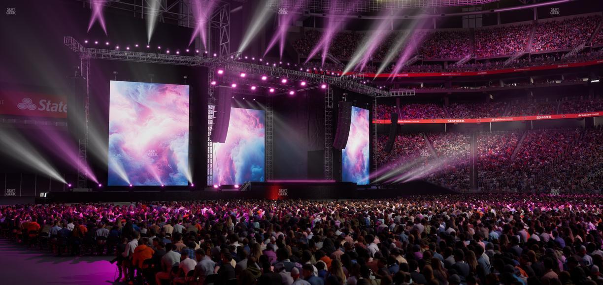 State Farm Stadium - Section Casa Roja B Seat View
