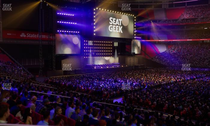 State Farm Stadium - Section Casa Roja B Seat View