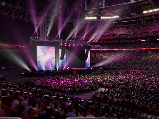 State Farm Stadium - Section Casa Roja B Seat View