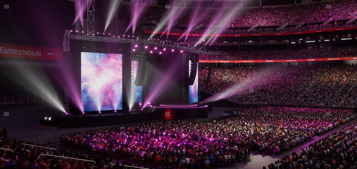 State Farm Stadium - Section Casa Roja C Seat View