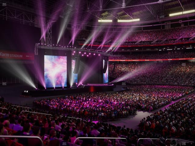 State Farm Stadium - Section Casa Roja C Seat View