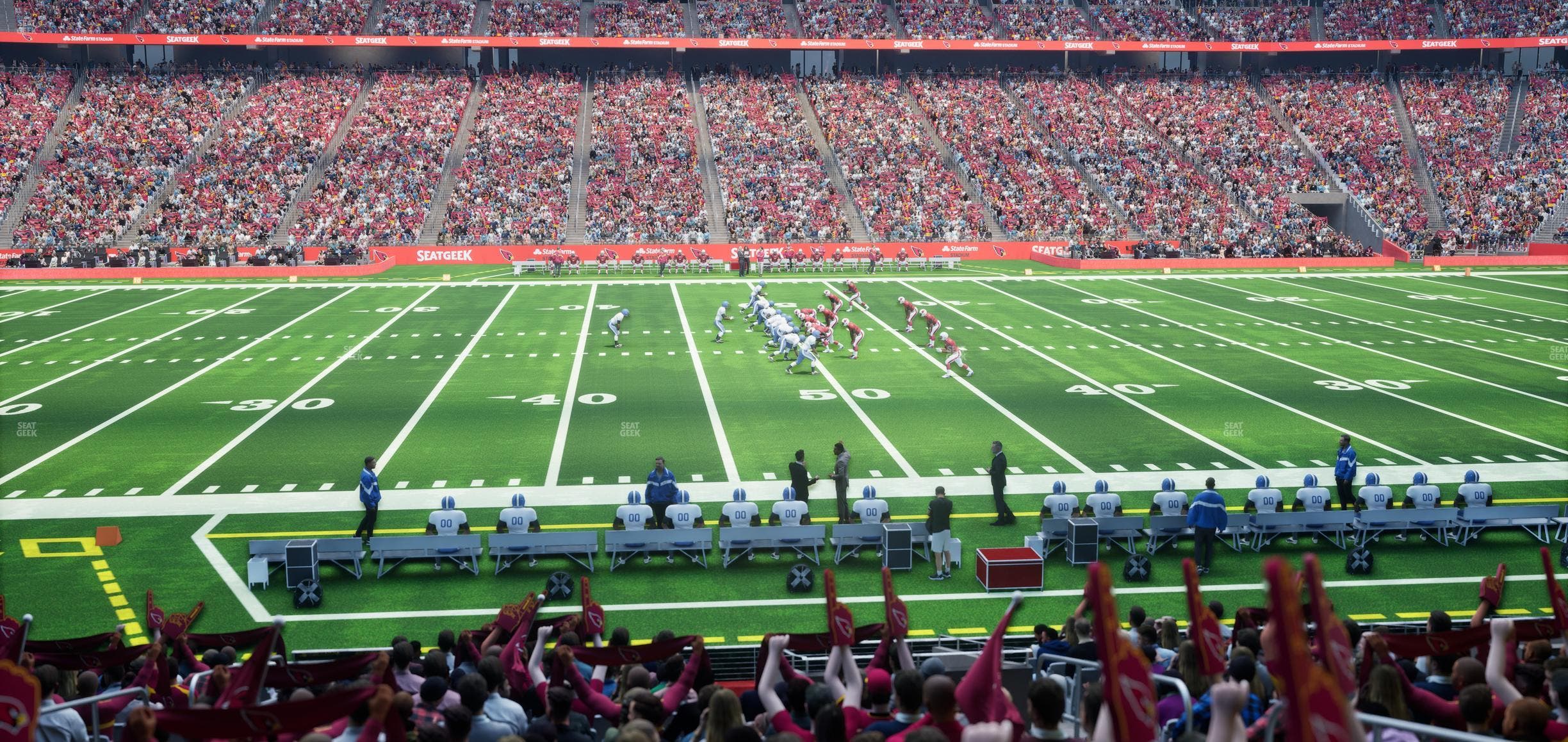 State Farm Stadium - Section Casa Roja C Seat View