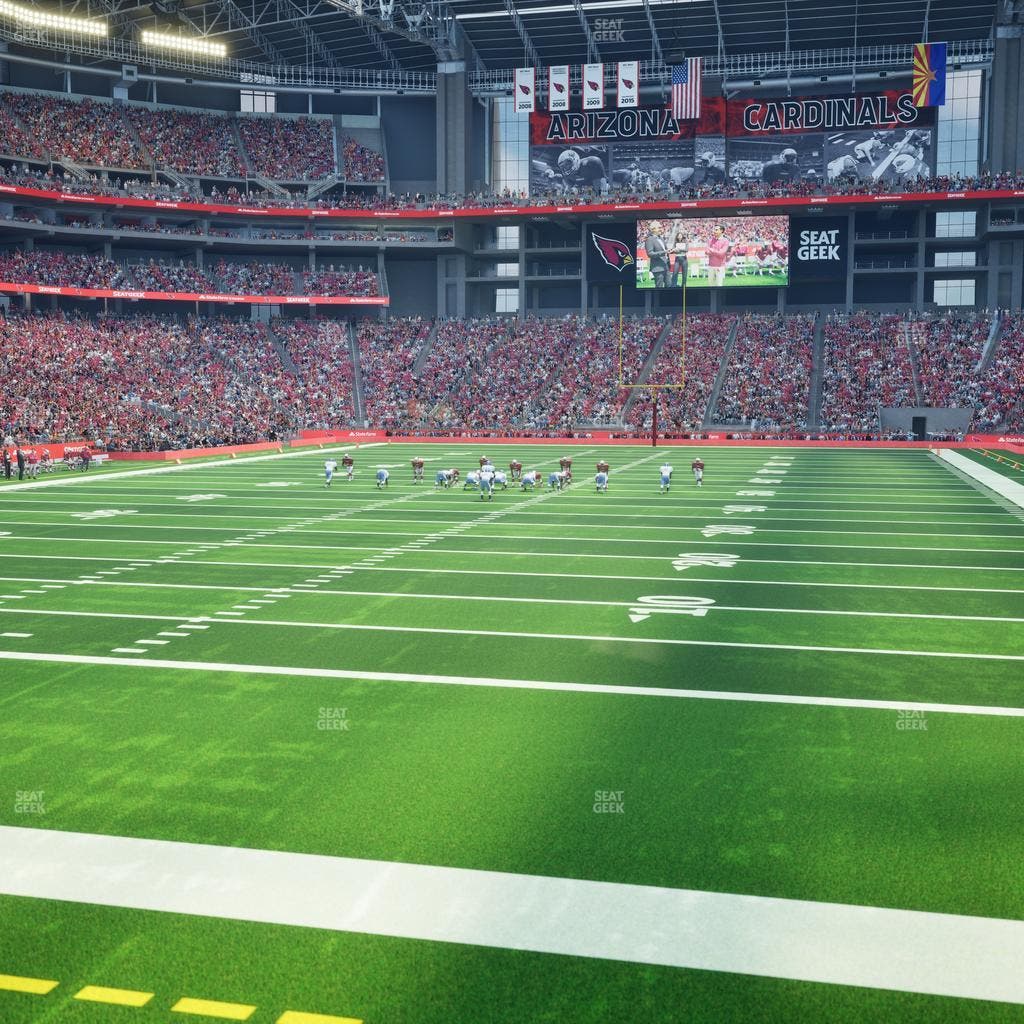 State Farm Stadium - Section Casita 3 Seat View