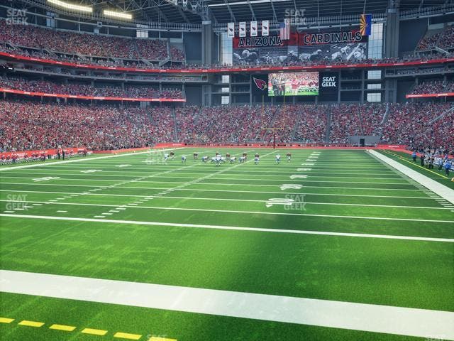 State Farm Stadium - Section Casita 3 Seat View