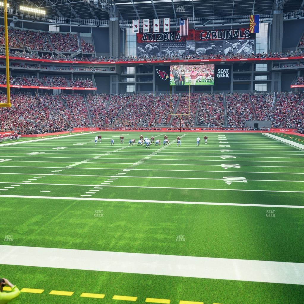 State Farm Stadium - Section Casita 4 Seat View