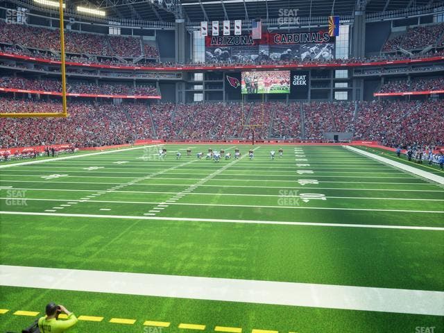 State Farm Stadium - Section Casita 4 Seat View