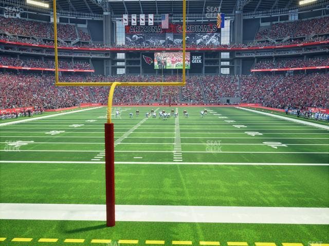 State Farm Stadium - Section Casita 5 Seat View