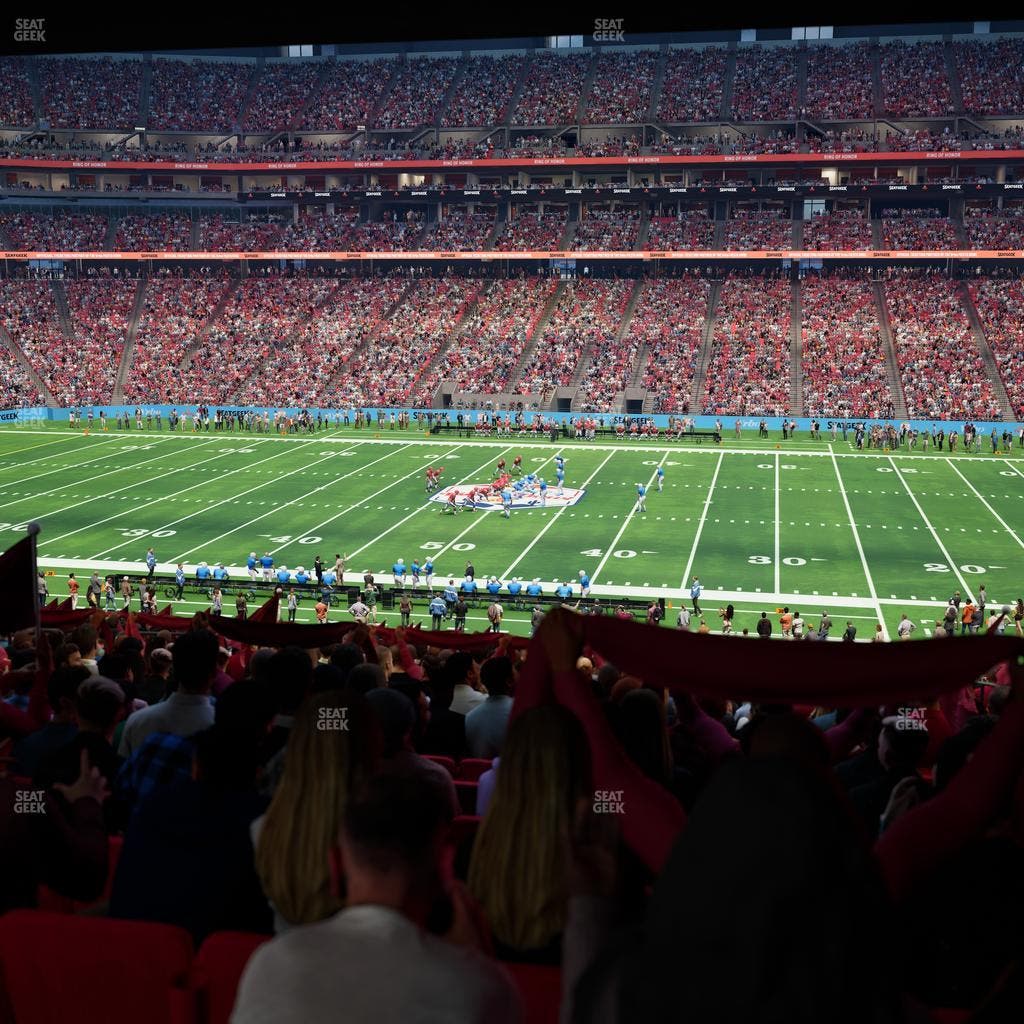 State Farm Stadium - Section Field Box 107 A Seat View
