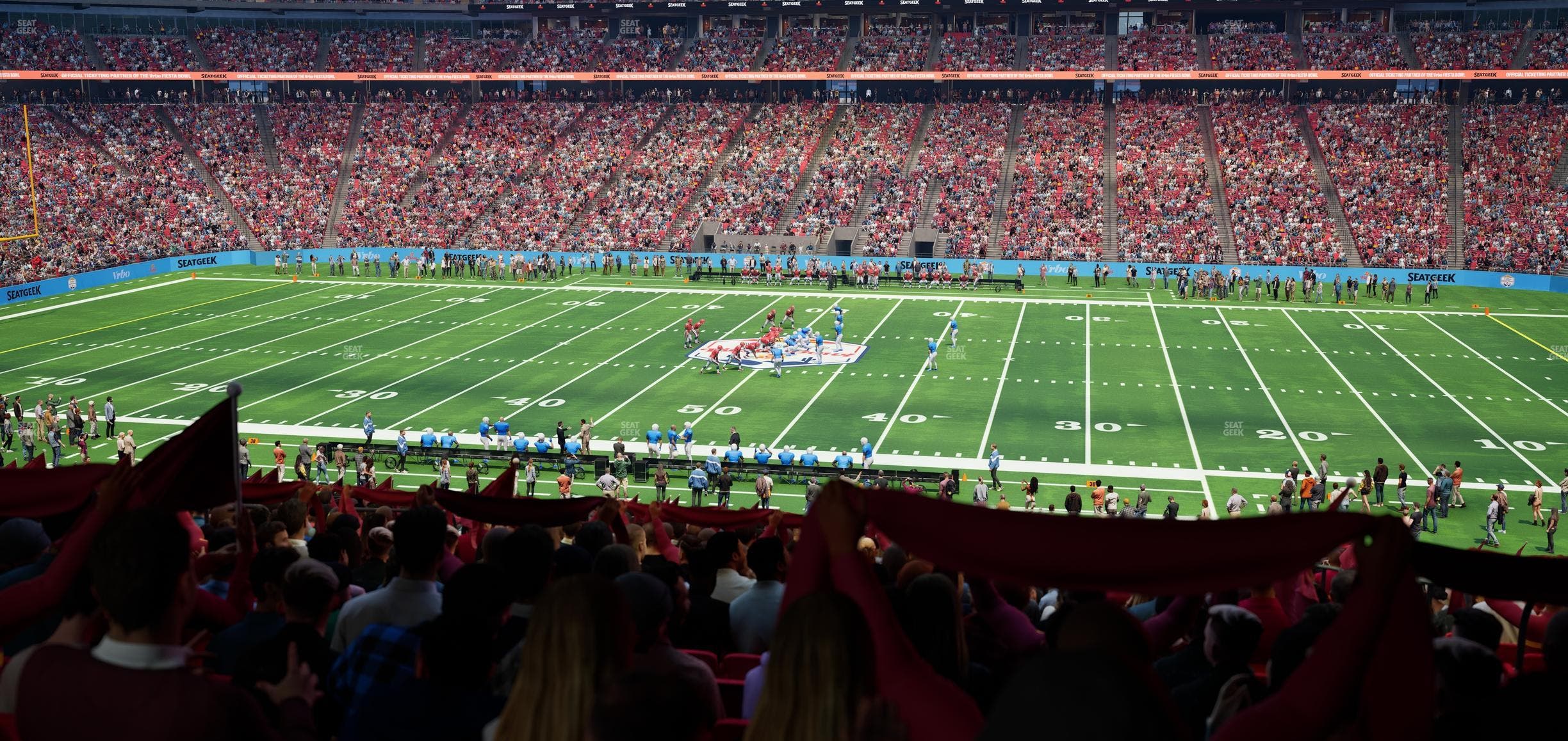 State Farm Stadium - Section Field Box 107 A Seat View