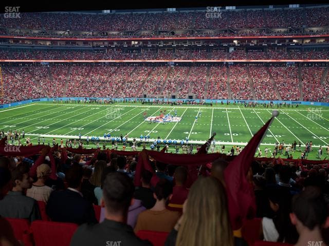 State Farm Stadium - Section Field Box 107 B Seat View
