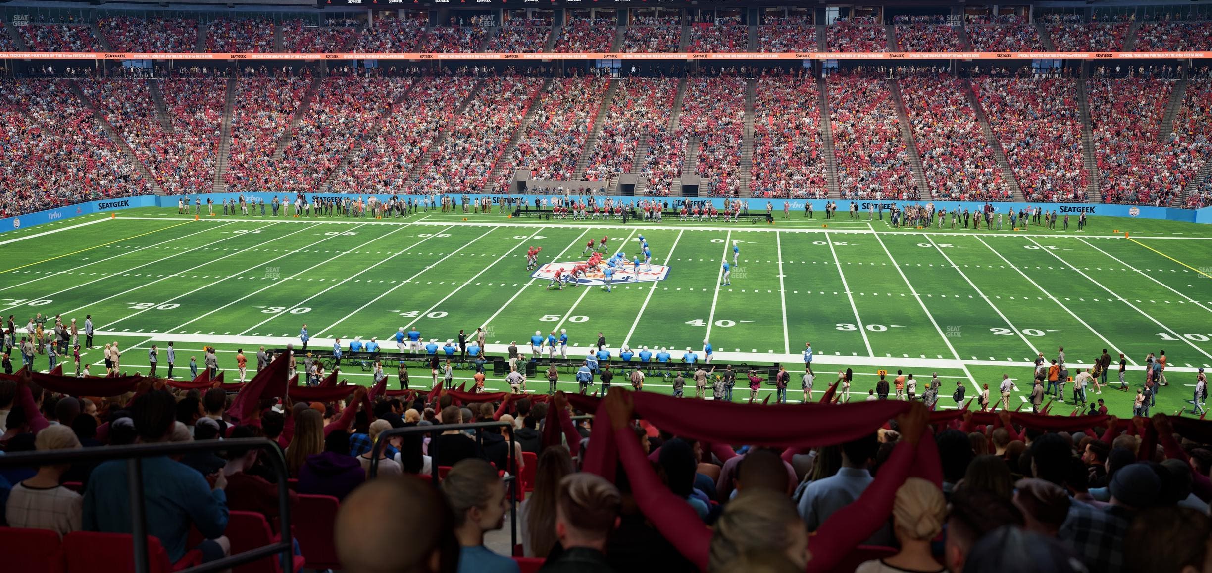 State Farm Stadium - Section Field Box 107 C Seat View