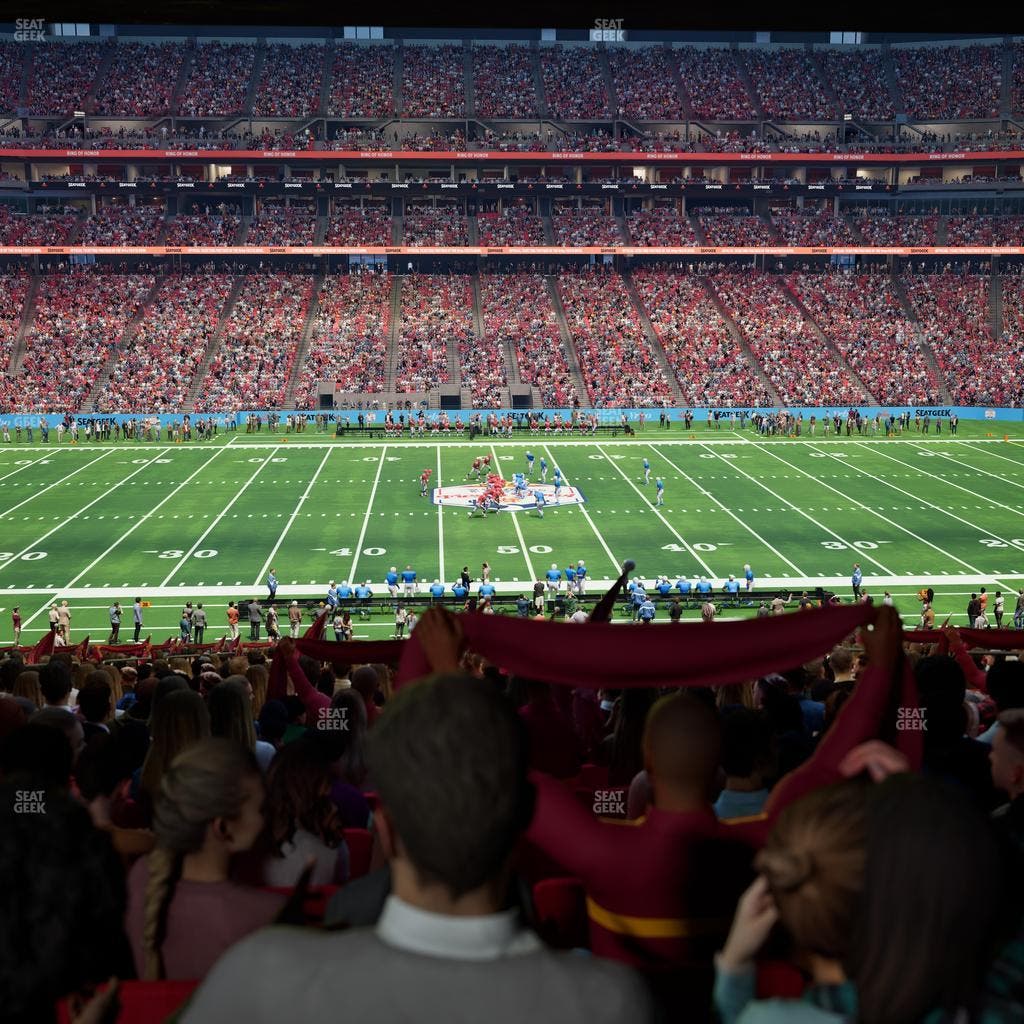 State Farm Stadium - Section Field Box 109 B Seat View