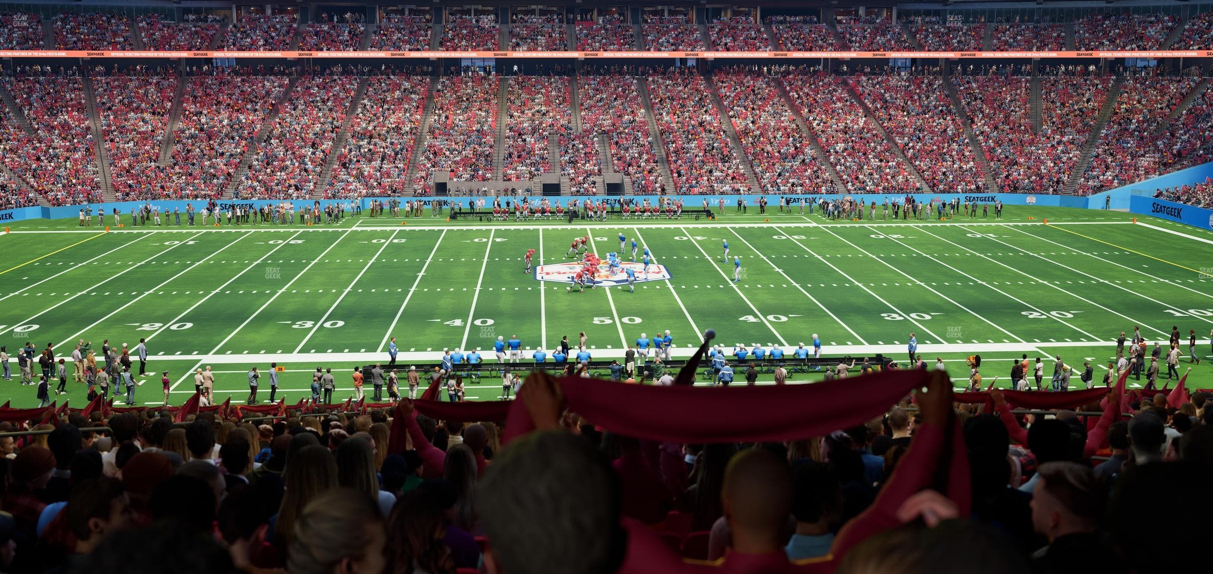 State Farm Stadium - Section Field Box 109 B Seat View