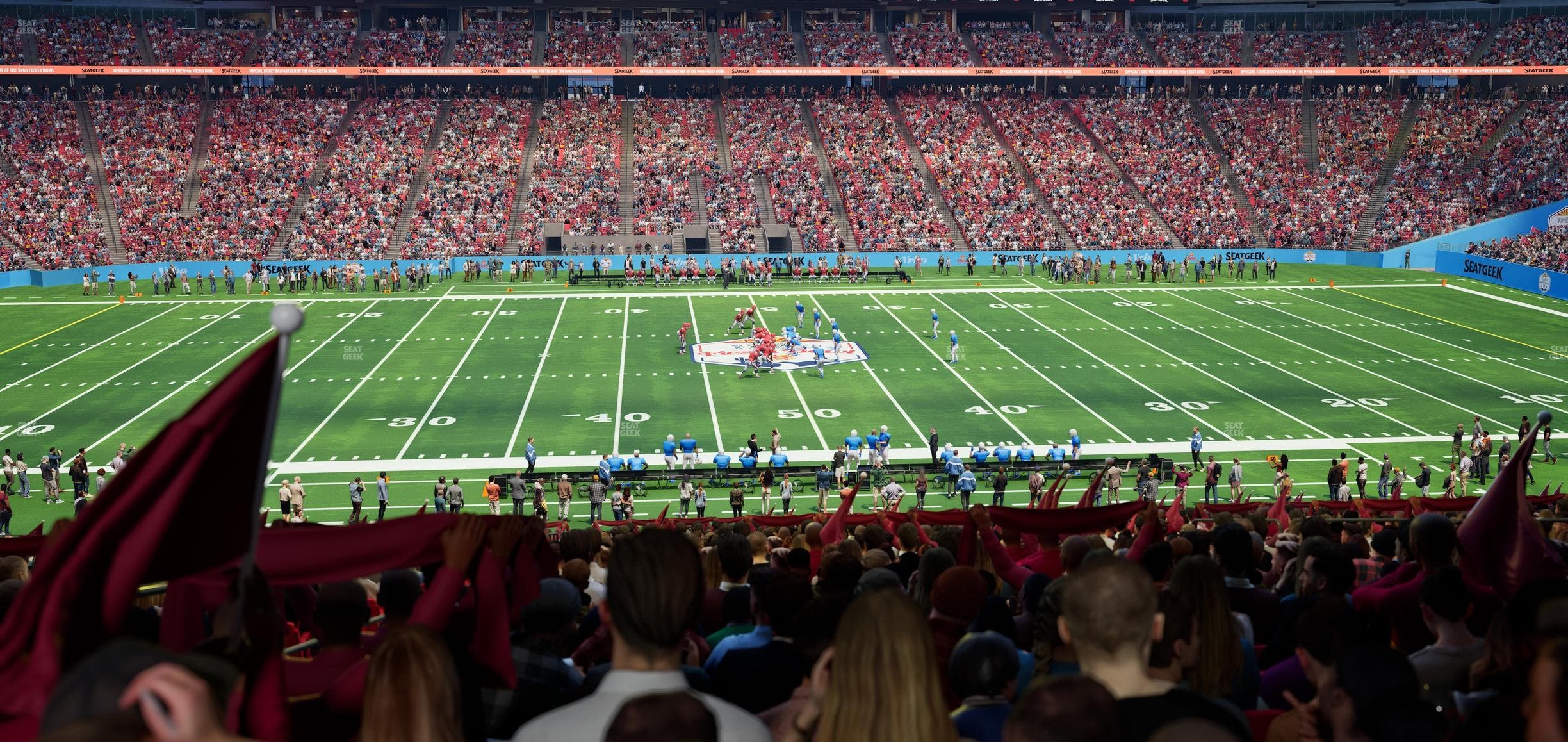 State Farm Stadium - Section Field Box 109 C Seat View