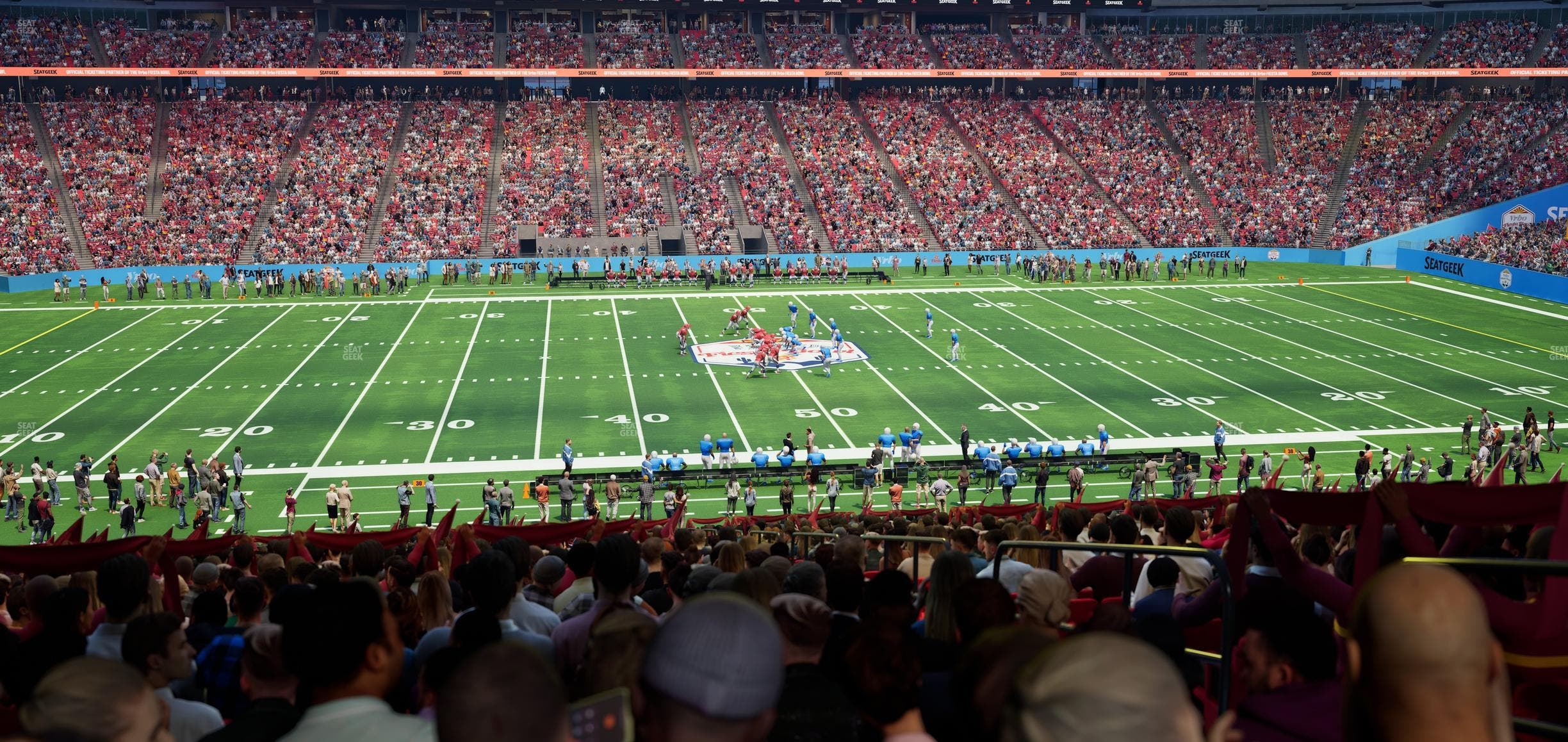 State Farm Stadium - Section Field Box 110 A Seat View