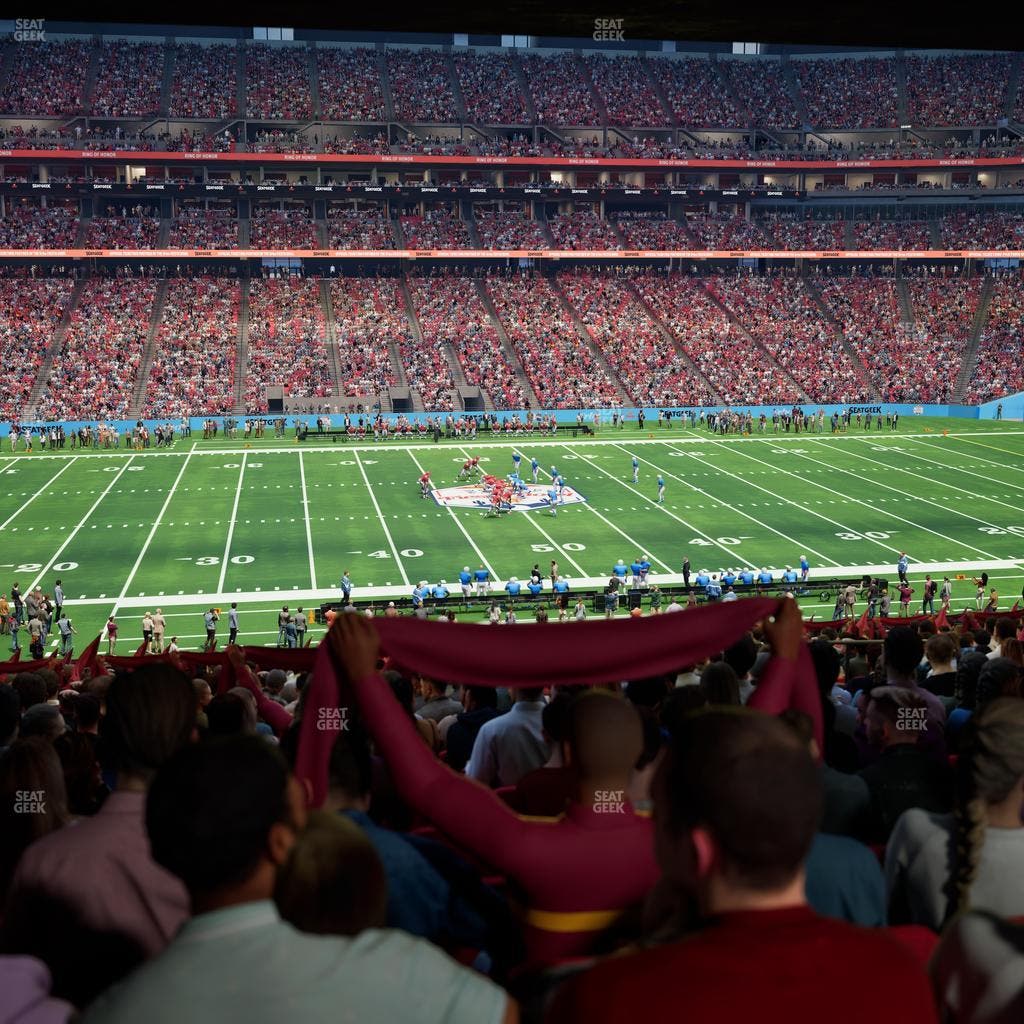 State Farm Stadium - Section Field Box 110 B Seat View