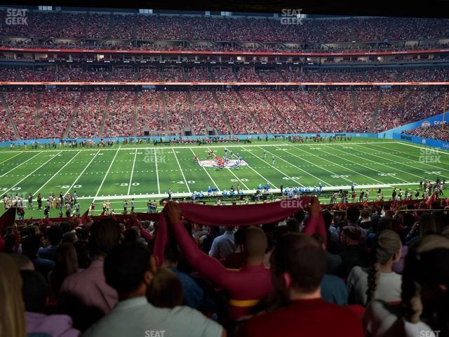 State Farm Stadium - Section Field Box 110 B Seat View