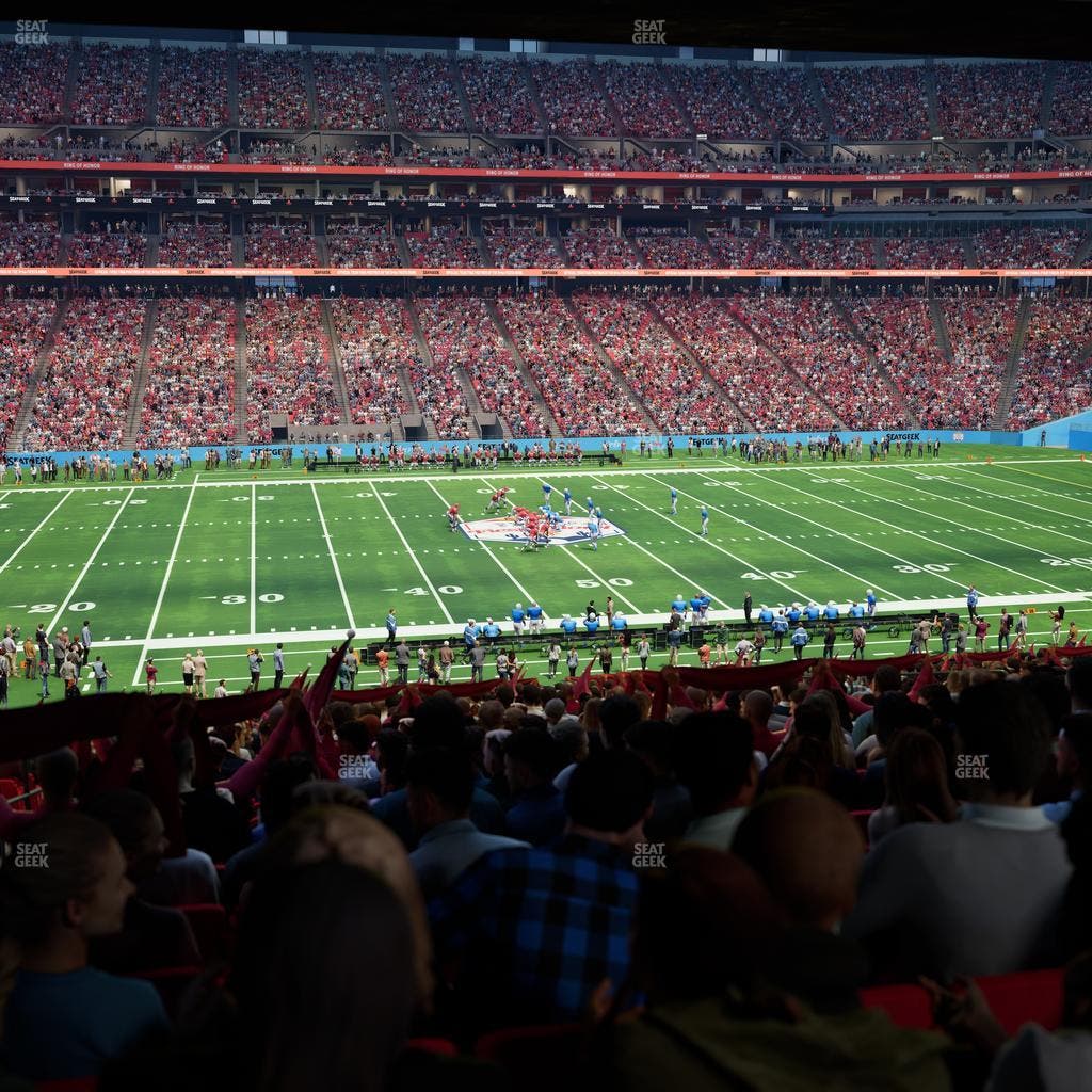 State Farm Stadium - Section Field Box 110 C Seat View