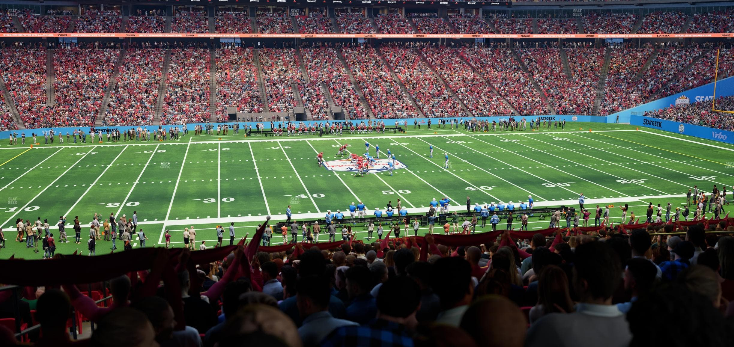 State Farm Stadium - Section Field Box 110 C Seat View