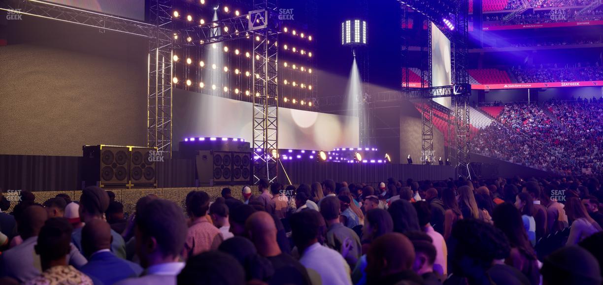 State Farm Stadium - Section Field E Seat View