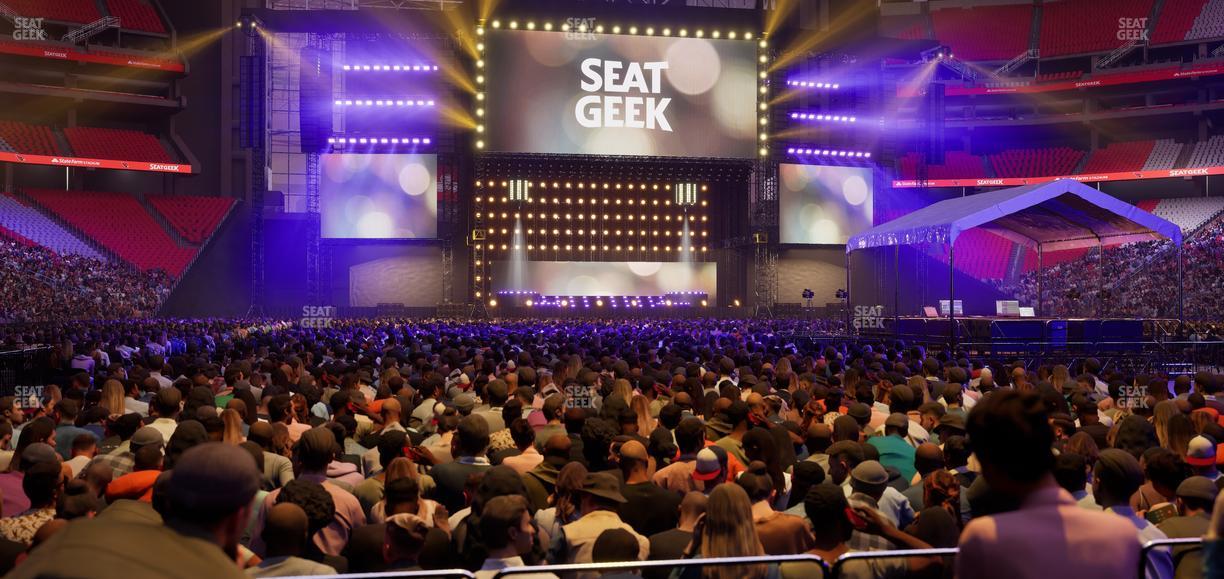 State Farm Stadium - Section Field Hl Ada Seat View