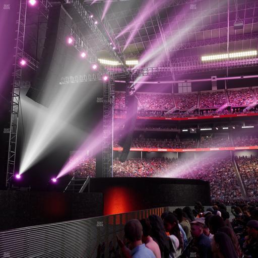 State Farm Stadium - Section Floor A Seat View