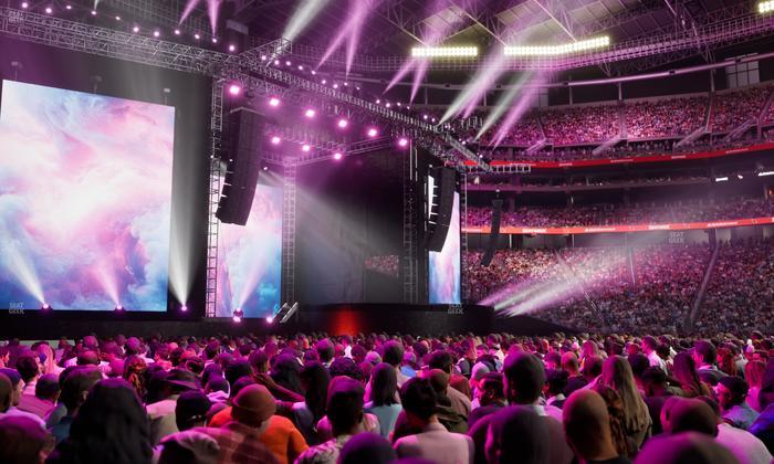 State Farm Stadium - Section Floor A Seat View