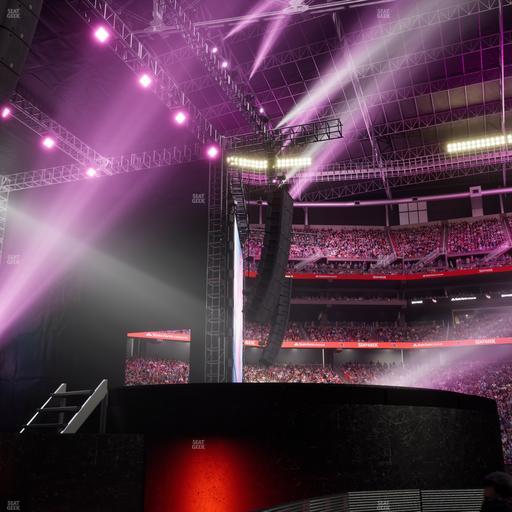 State Farm Stadium - Section Floor B Seat View