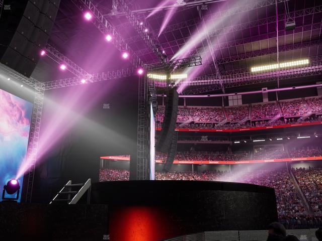 State Farm Stadium - Section Floor B Seat View